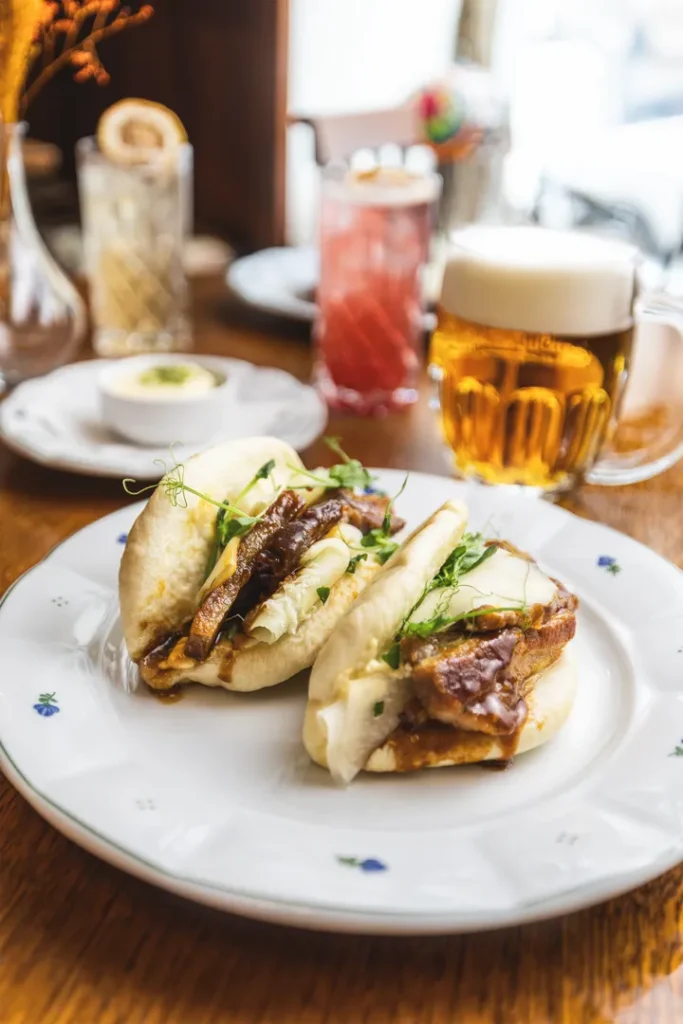 BAO BUN WITH PORK BELLY