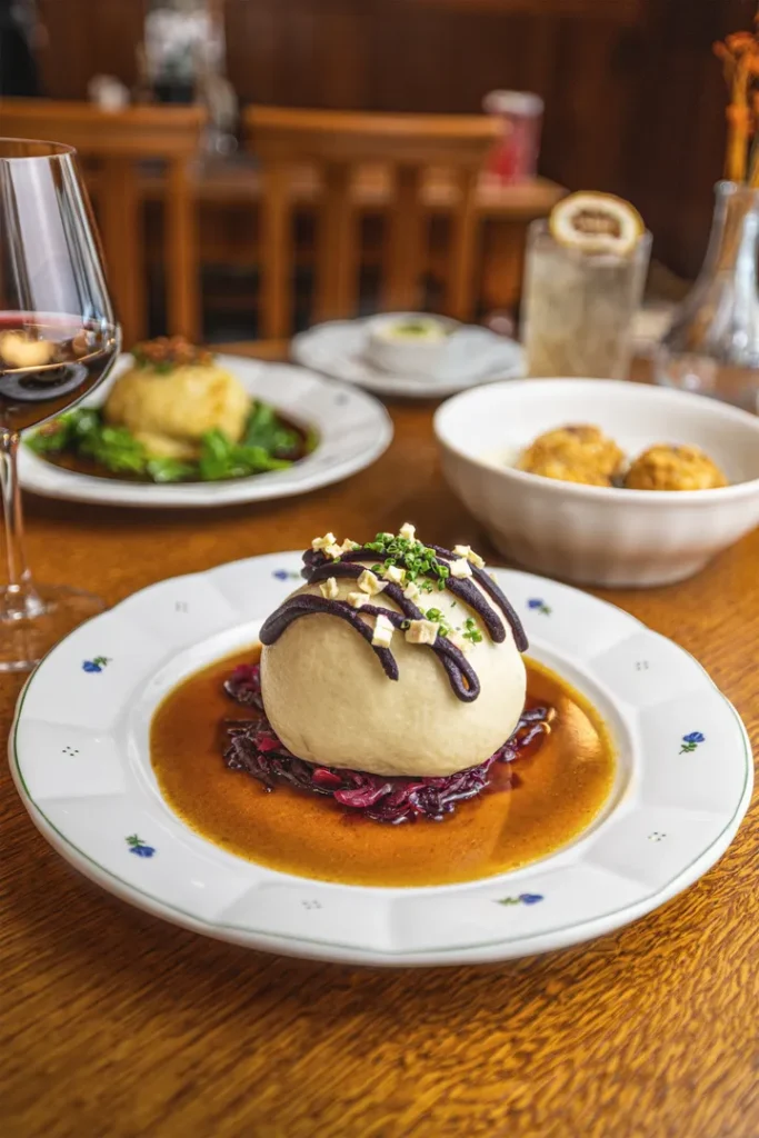 YEAST DUMPLING WITH DUCK